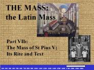 THE MASS: