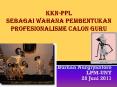 KKN-PPL SEBAGAI WAHANA PEMBENTUKAN PROFESIONALISME CALON GURU PowerPoint PPT Presentation