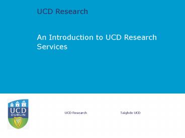 UCD Research