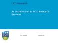 UCD Research PowerPoint PPT Presentation