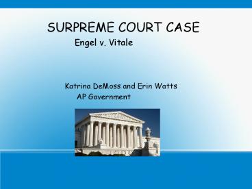 SURPREME COURT CASE