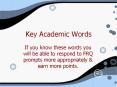 Key Academic Words PowerPoint PPT Presentation