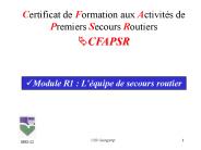Certificat de Formation aux Activit