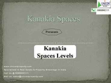 Kanakia Spaces Levels Malad East
