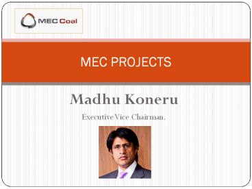 MEC Holdings Projects