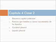 Dinamica capilar pulmonar