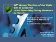 80th Annual Meeting of the State Bar of California Laws Governing  PowerPoint PPT Presentation