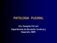 PATOLOGIA  PLEURAL PowerPoint PPT Presentation