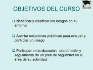 OBJETIVOS DEL CURSO