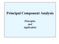 Principal Component Analysis Principles and Application PowerPoint PPT Presentation