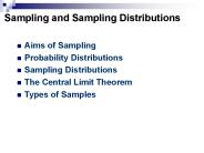 Sampling and Sampling Distributions
