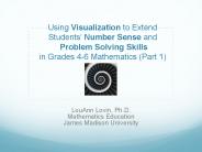 Using Visualization to Extend Students