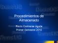 Procedimientos de Almacenado PowerPoint PPT Presentation