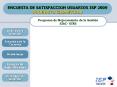 ENCUESTA DE SATISFACCION USUARIOS ISP 2009 PowerPoint PPT Presentation