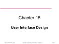 User Interface Design PowerPoint PPT Presentation