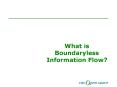What is Boundaryless Information Flow? PowerPoint PPT Presentation