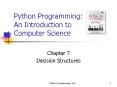 Python Programming: An Introduction to Computer Science PowerPoint PPT Presentation