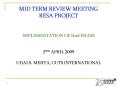 MID TERM REVIEW MEETING RESA PROJECT  IMPLEMENTATION OF IInd PHASE  2ND APRIL 2009 UDAI S. MEHTA, CUTS INTERNATIONAL PowerPoint PPT Presentation