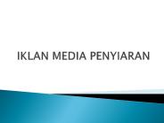 IKLAN MEDIA PENYIARAN
