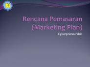 Rencana Pemasaran (Marketing Plan)