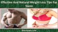 Effective And Natural Weight Loss Tips For Teens PowerPoint PPT Presentation