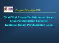 Nilai-Nilai Utama Perkhidmatan Awam Etika Perkhidmatan Universiti Keutuhan Dalam Perkhidmatan Awam PowerPoint PPT Presentation