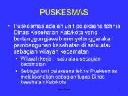 PUSKESMAS
