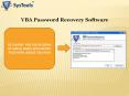 VBA password recovery Tool PowerPoint PPT Presentation