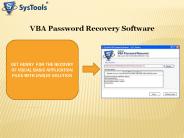 VBA password recovery Tool