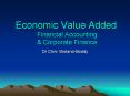 Economic Value Added Financial Accounting PowerPoint PPT Presentation