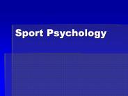 Sport Psychology