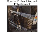 Chapter 10: Revolution and Enlightenment
