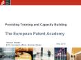Providing Training and Capacity Building  The European Patent Academy PowerPoint PPT Presentation