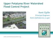 Upper Petaluma River Watershed Flood Control Project