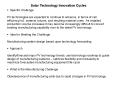 Solar Technology Innovation Cycles PowerPoint PPT Presentation