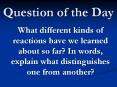 Question of the Day PowerPoint PPT Presentation
