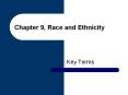 Chapter 9, Race and Ethnicity PowerPoint PPT Presentation