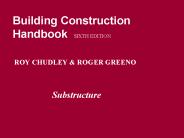 Building Construction Handbook SIXTH EDITION