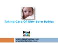 Taking Care of Babies - Kiwifamilies.co.nz PowerPoint PPT Presentation