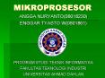 MIKROPROSESOR PowerPoint PPT Presentation