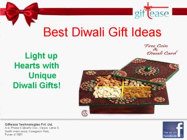Best Diwali Gift Ideas