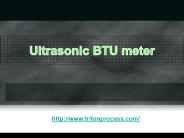 BTU meters are used on chiller lines