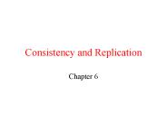 Consistency and Replication