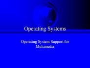 Operating Systems