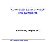 Presented by Sang-Min Park