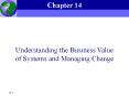 Understanding the Business Value of Systems and Managing Change PowerPoint PPT Presentation