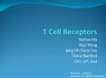 T Cell Receptors PowerPoint PPT Presentation