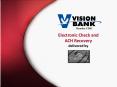 Electronic Check and ACH Recovery delivered by PowerPoint PPT Presentation