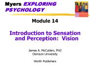 Myers EXPLORING PSYCHOLOGY