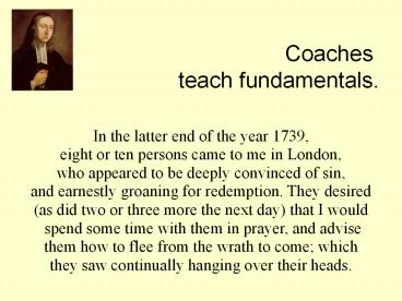 In the latter end of the year 1739,